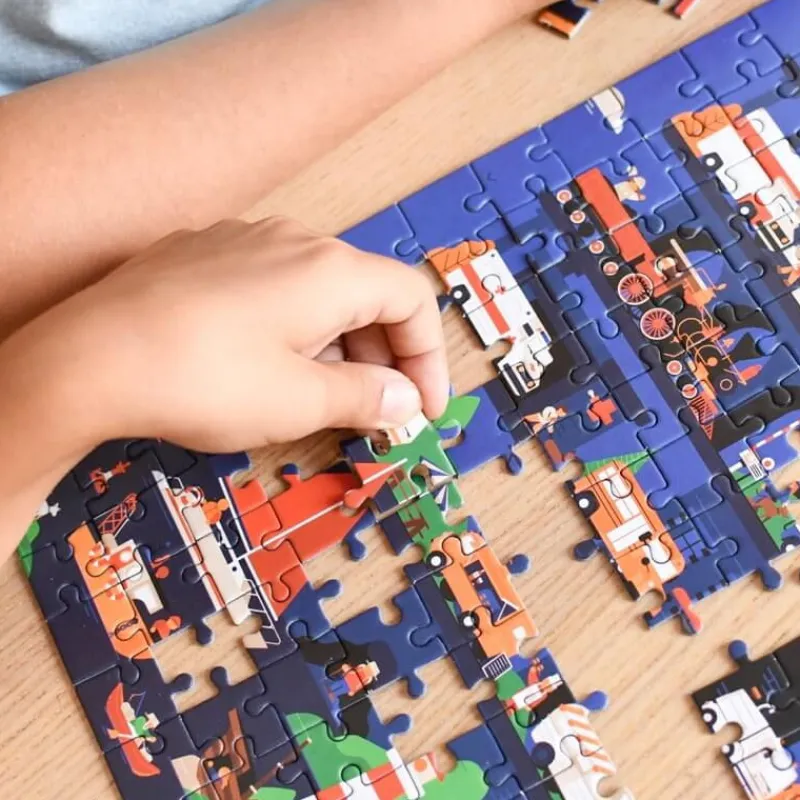POPPIK Puzzle 280 pièces "Véhicules"<Enfant Jeux, Puzzles Et Stickers Poppik | Puzzles Dès 7 Ans, 200 À 400 Pcs