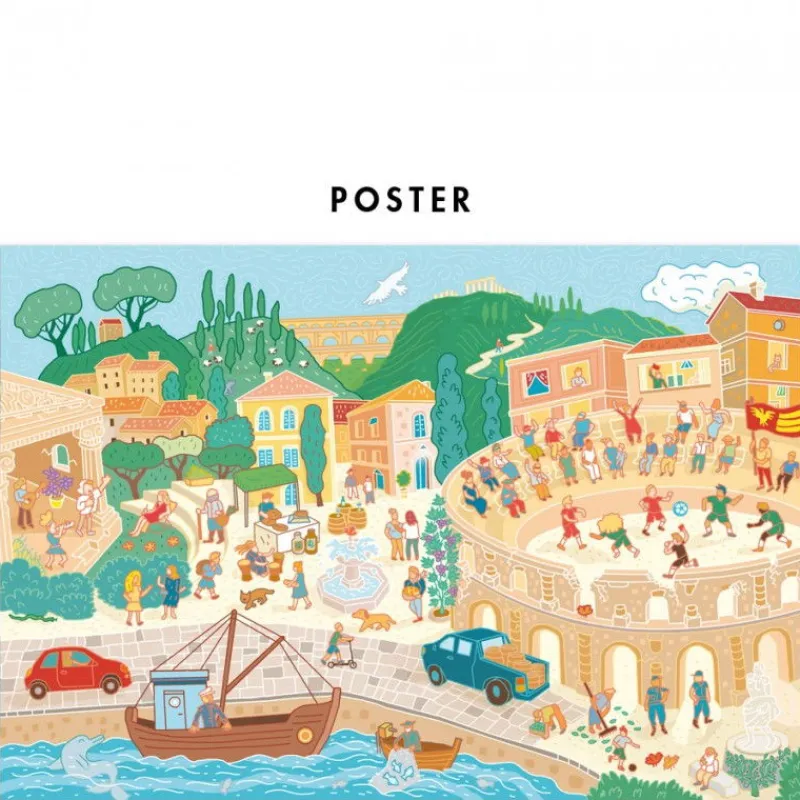 PIROUETTE CACAHOUETE Puzzle à remonter le temps 'Antiquité' Pirouette Cacahouète<Enfant Jeux Pirouette Cacahouète | Puzzles Dès 6 Ans, 100 Pcs