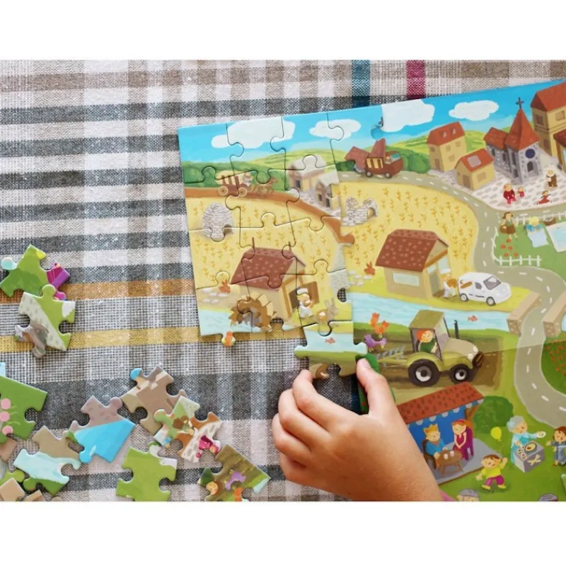 PIROUETTE CACAHOUETE Puzzle à remonter le temps 'Moyen-Age' Pirouette Cacahouète<Enfant Jeux Pirouette Cacahouète | Puzzles Dès 6 Ans, 100 Pcs