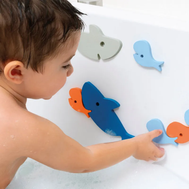 Quut Puzzle de bain "Requin"<Enfant Puzzles 1er Age | Jouets De Bain