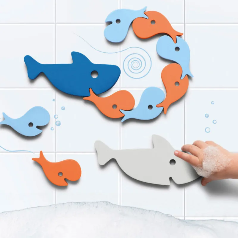 Quut Puzzle de bain "Requin"<Enfant Puzzles 1er Age | Jouets De Bain