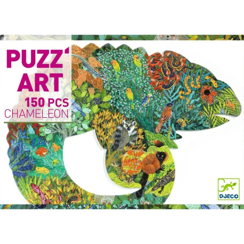 Djeco Puzzle Puzz'Art Caméléon 150 pcs 7655<Enfant Puzzles Et Jeux Djeco | Puzzle Djeco