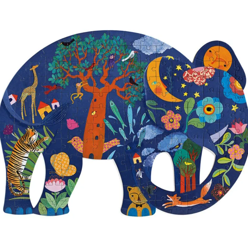Djeco Puzzle Puzz'Art Eléphant 150 pcs 7652<Enfant Puzzles Et Jeux Djeco | Puzzle Djeco
