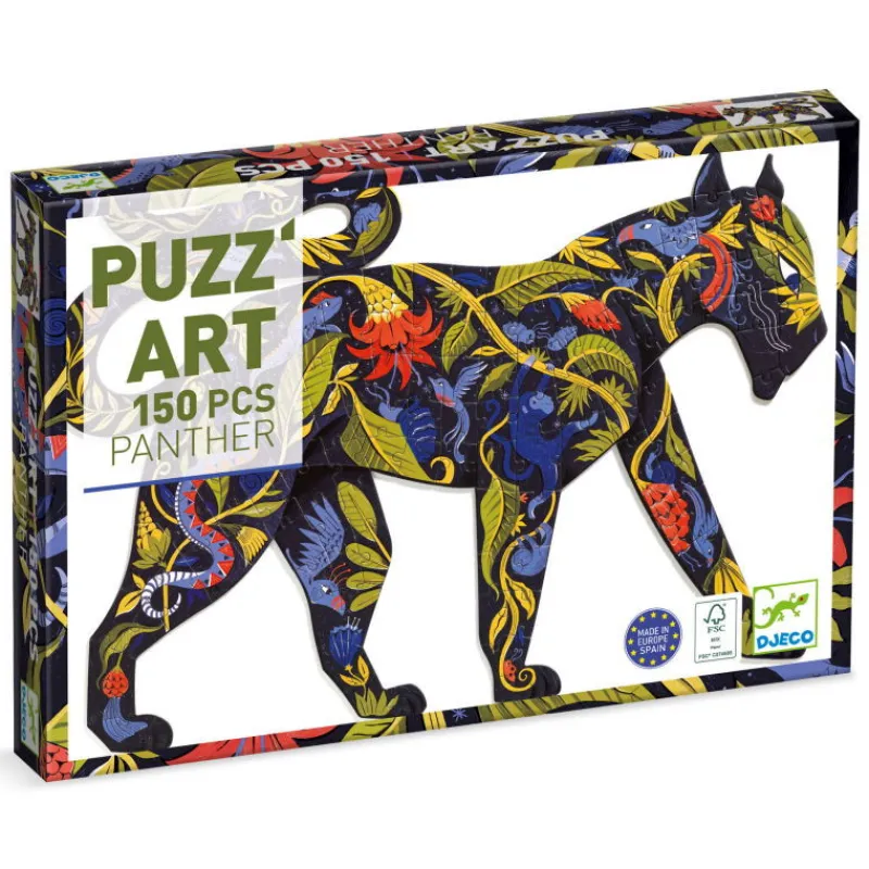 Djeco Puzzle Puzz'Art Panthère 150 pcs 7659<Enfant Puzzles Et Jeux Djeco | Puzzle Djeco