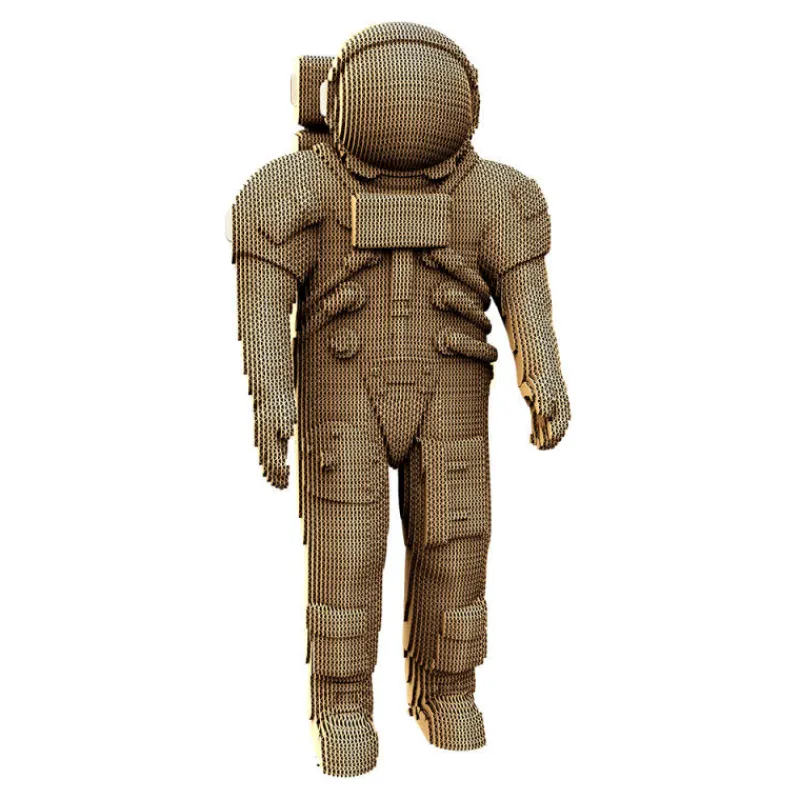 Cartonic Puzzle sculpture 3D en carton - Astronaute -< Déco Design | Puzzles 3d