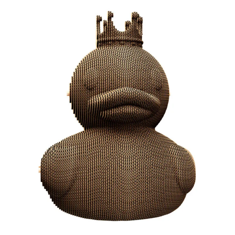 Cartonic Puzzle sculpture 3D en carton - Canard -< Déco Design | Puzzles 3d