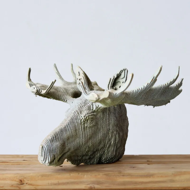 Cartonic Puzzle sculpture 3D en carton - Elan -< Déco Design | Puzzles 3d
