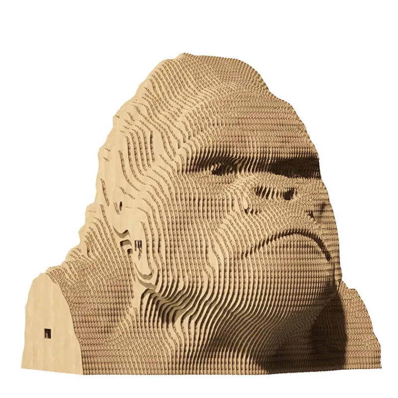 Cartonic Puzzle sculpture 3D en carton - Gorille -< Déco Design | Puzzles 3d