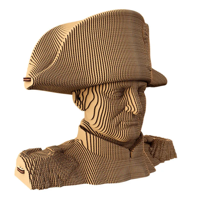 Cartonic Puzzle sculpture 3D en carton - Napoléon Bonaparte -< Déco Design | Puzzles 3d