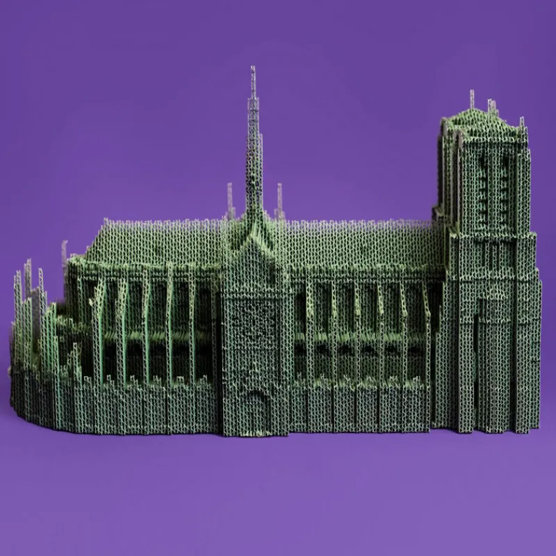 Cartonic Puzzle sculpture 3D en carton - Notre-Dame de Paris -< Déco Design | Puzzles 3d