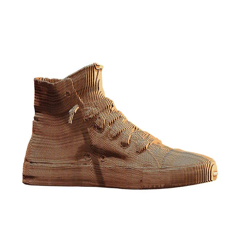 Cartonic Puzzle sculpture 3D en carton - Sneaker montante -< Déco Design | Puzzles 3d