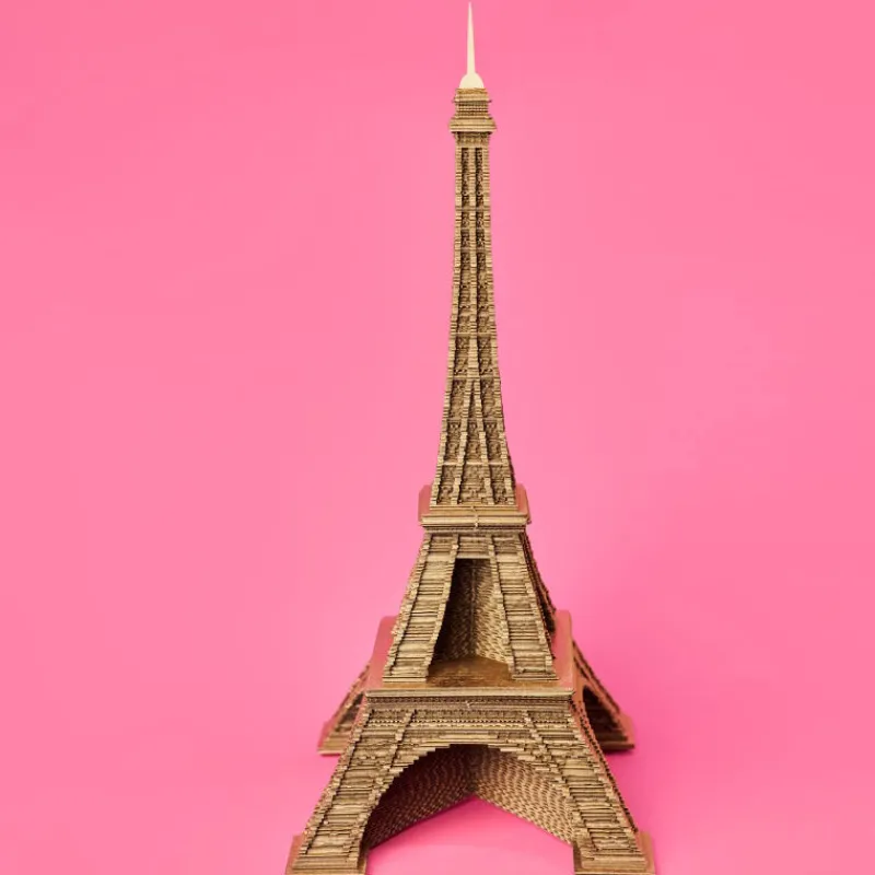 Cartonic Puzzle sculpture 3D en carton - Tour Eiffel -< Déco Design | Puzzles 3d