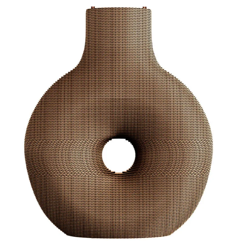 Cartonic Puzzle sculpture 3D en carton - Vase nordique -< Déco Design | Puzzles 3d