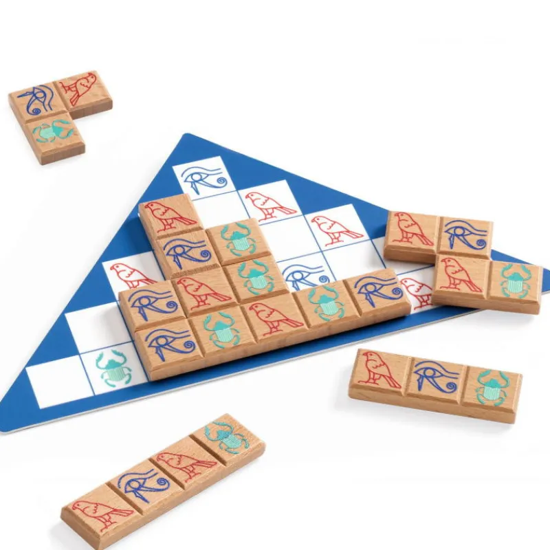 Djeco PYRAMID LOGIC Jeu Sologic de 8532< Jeux De Société