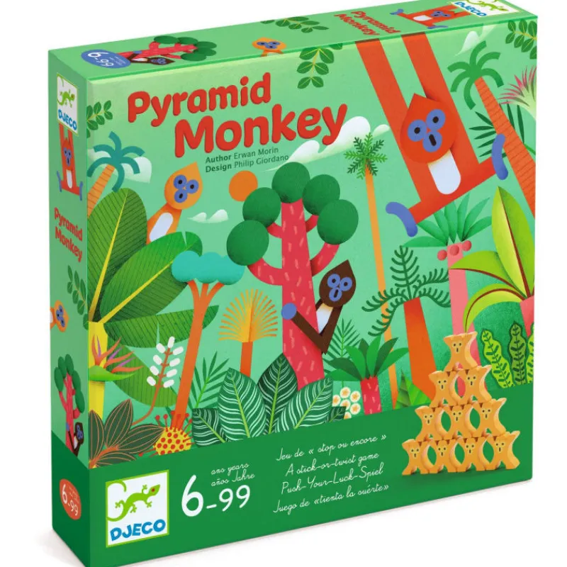 Djeco Pyramid Monkey, jeu 0824< Jeux De Société