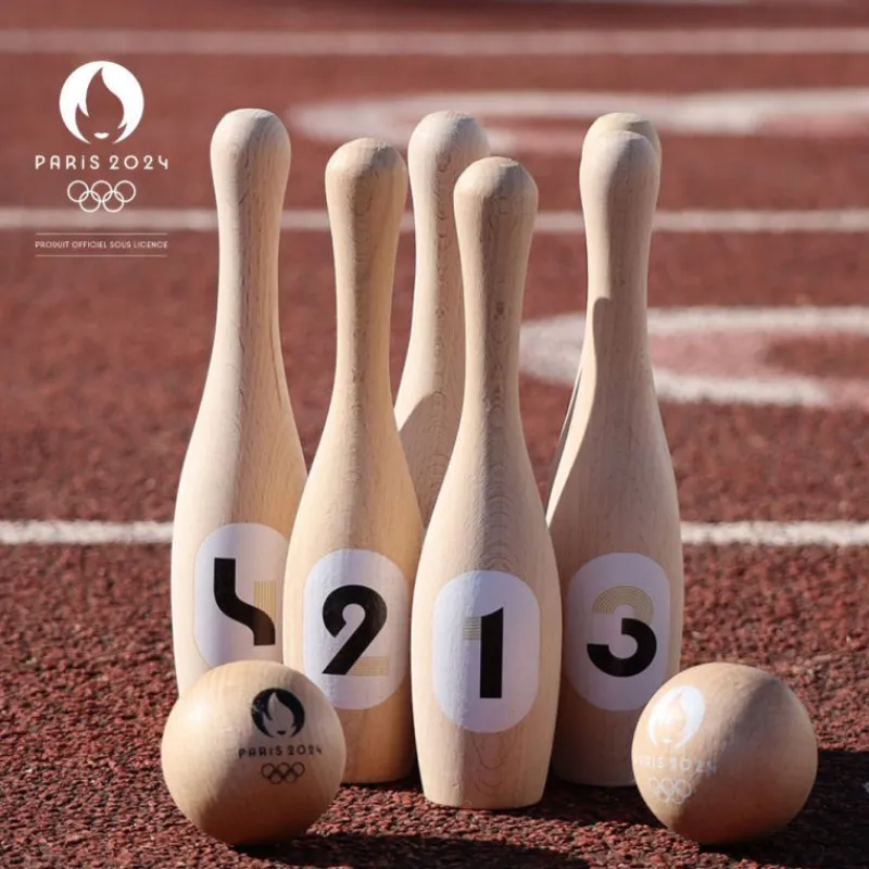 VILAC Quilles bowling en bois , Paris 2024 - 240700< Jeux De Société | Jouets Vilac Jo 2024