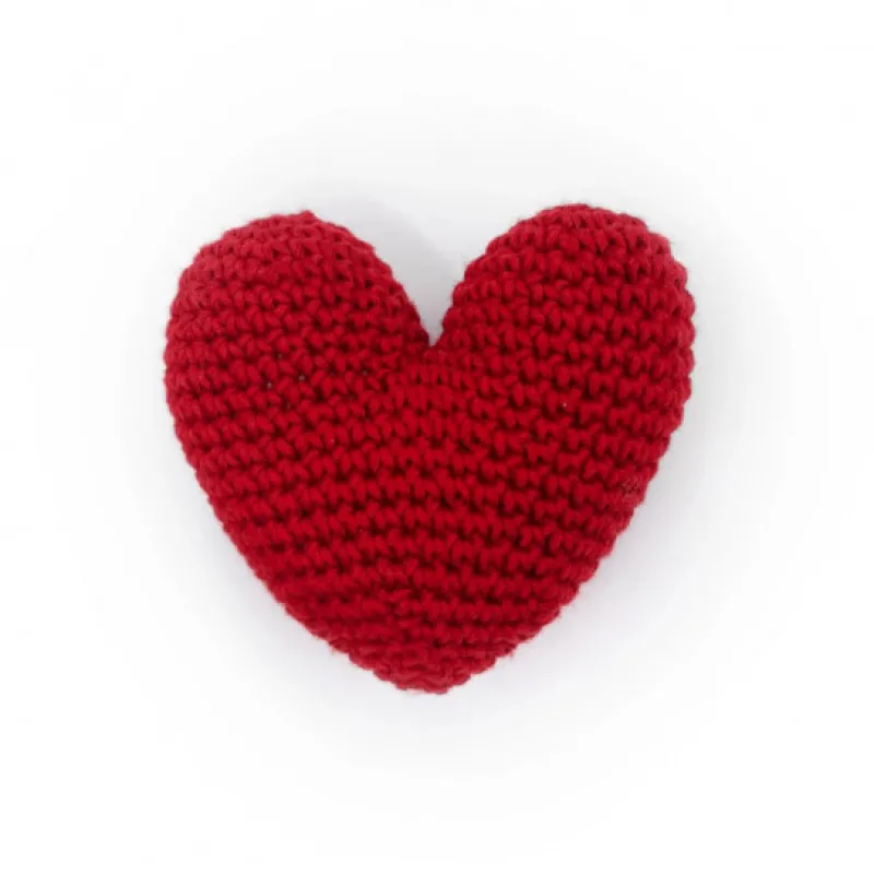 MyuM "Coeur" en coton bio - - The veggy toys< Poupées, Peluches | Peluches Naissance, Doudous