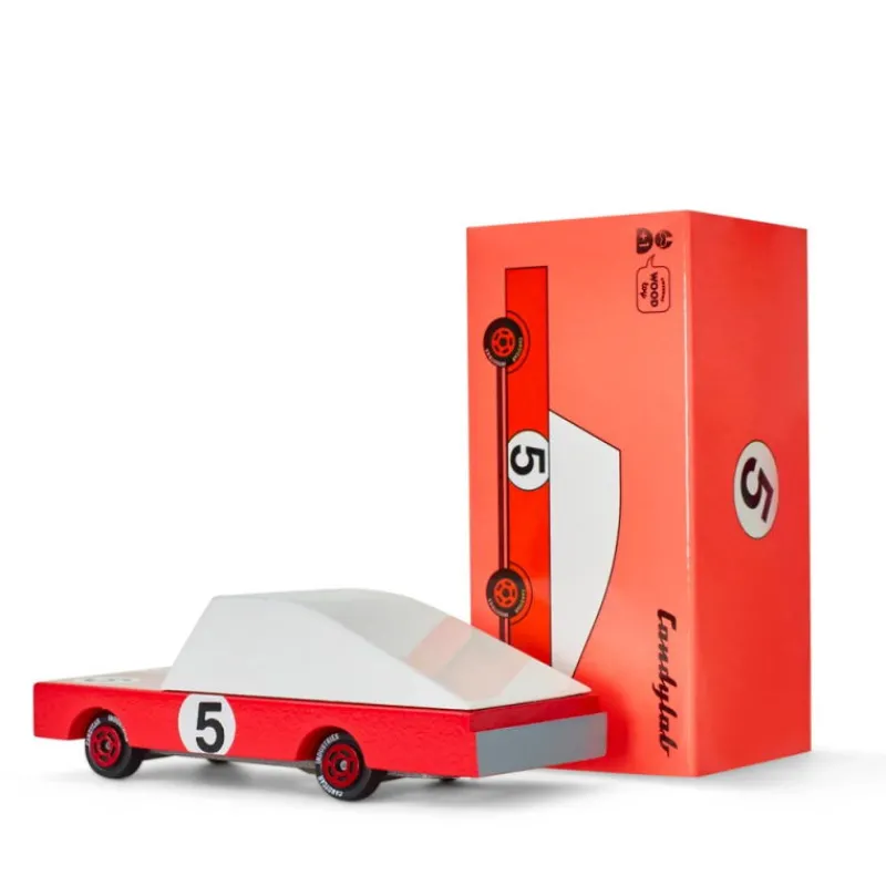 Candylab TOYS Red racer n°5 voiture< Jouets Garage, Voitures