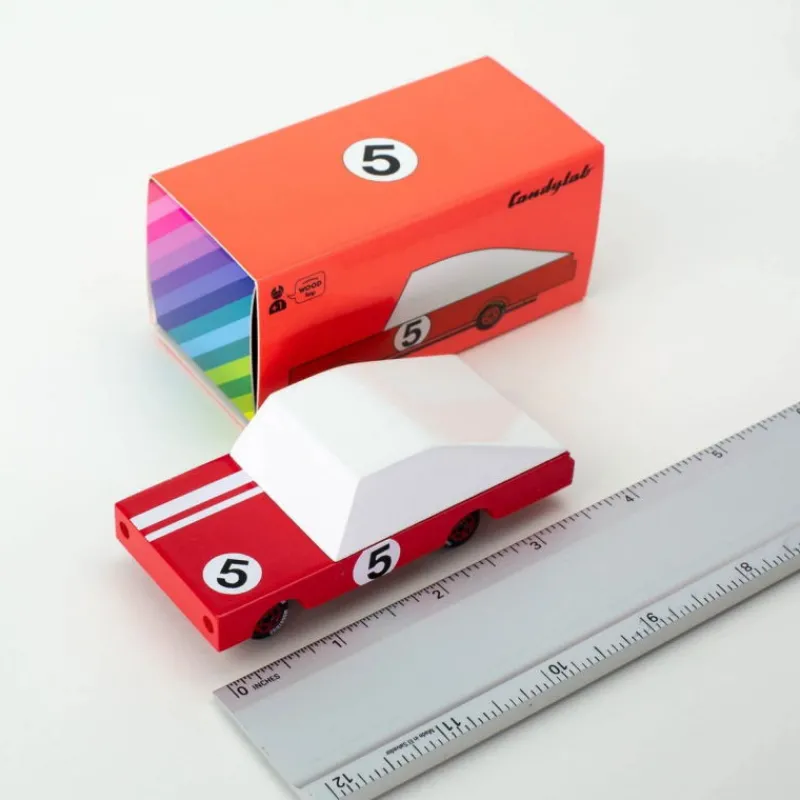 Candylab TOYS Red racer n°5 voiture< Jouets Garage, Voitures