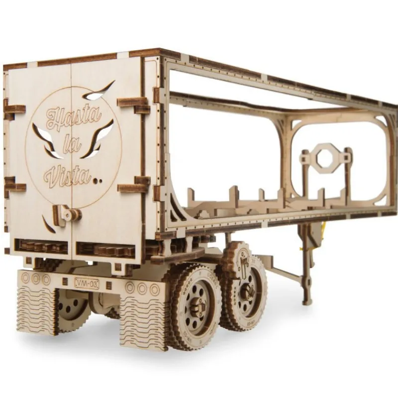 UGEARS models Remorque pour camion VM-03 – UGEARS Puzzle 3D Mécanique< Puzzles 3d | Jeux De Construction