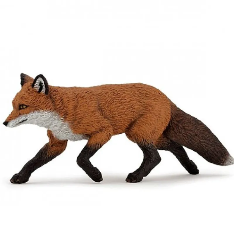 Papo Renard 53020< Figurines Papo | Ferme En Bois, Centre Équestre Et Zoo