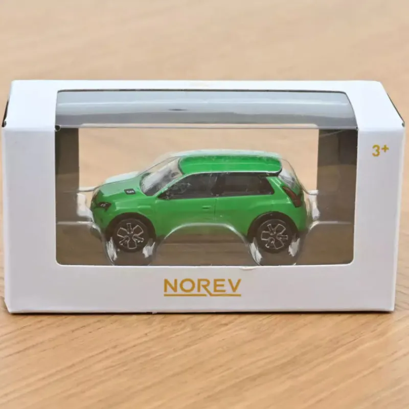 NOREV Renault 5 E-Tech 2024 verte 1/64< Jouets Garage, Voitures