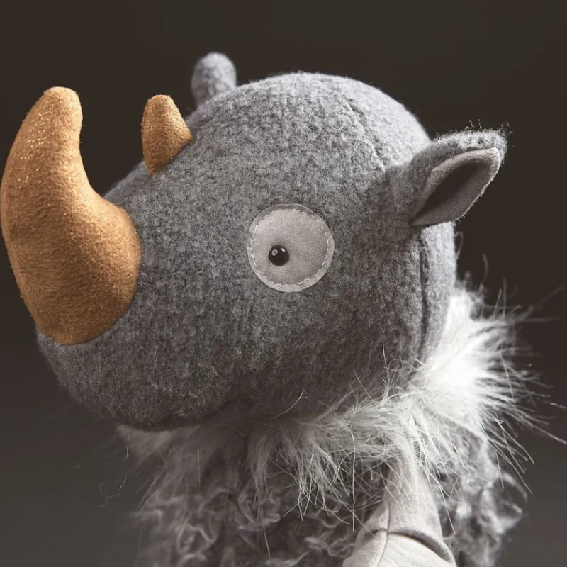 SIGIKID Rhino Nino, rhinocéros en peluche Beast 39167< Peluches Et Doudous Sigikid | Poupées, Peluches