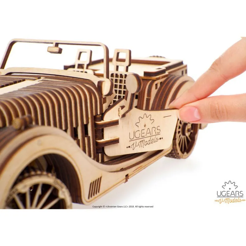 UGEARS models Roadster VM-01 – UGEARS Puzzle 3D Mécanique< Puzzles 3d | Jeux De Construction