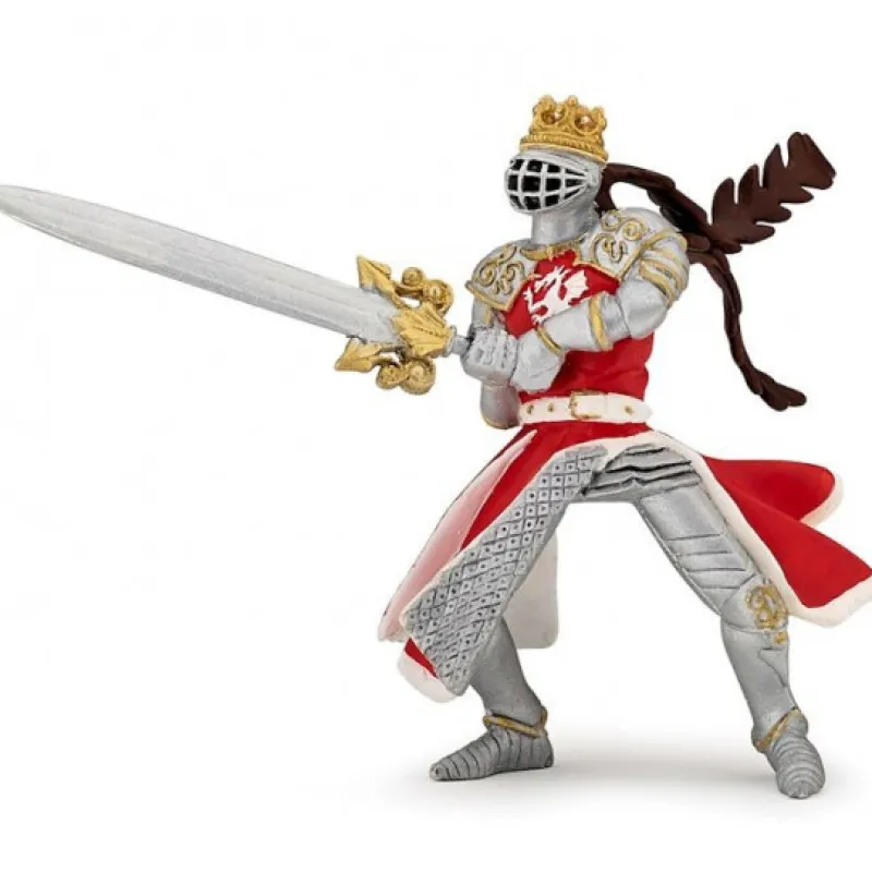 Papo Roi au dragon à l'épée, figurine 39797< Figurines Papo | Château Fort En Bois