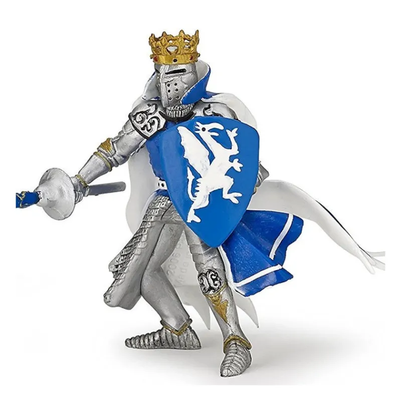 Papo Roi au dragon bleu, figurine 39387< Figurines Papo | Château Fort En Bois