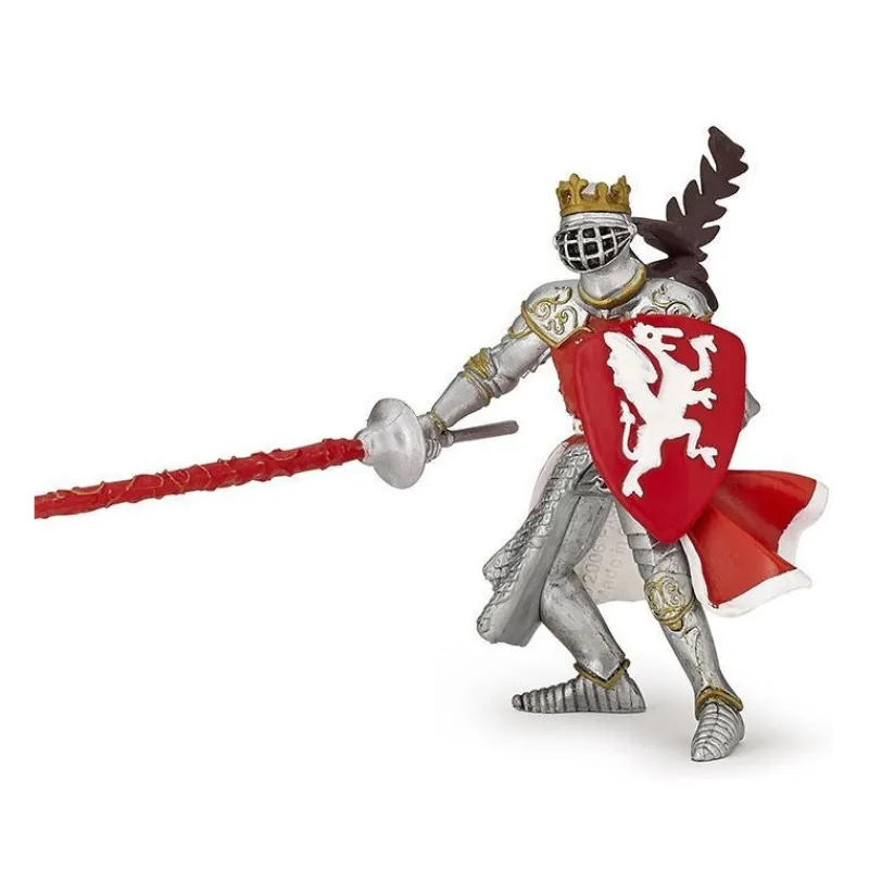 Papo Roi au dragon rouge, figurine 39386< Figurines Papo | Château Fort En Bois