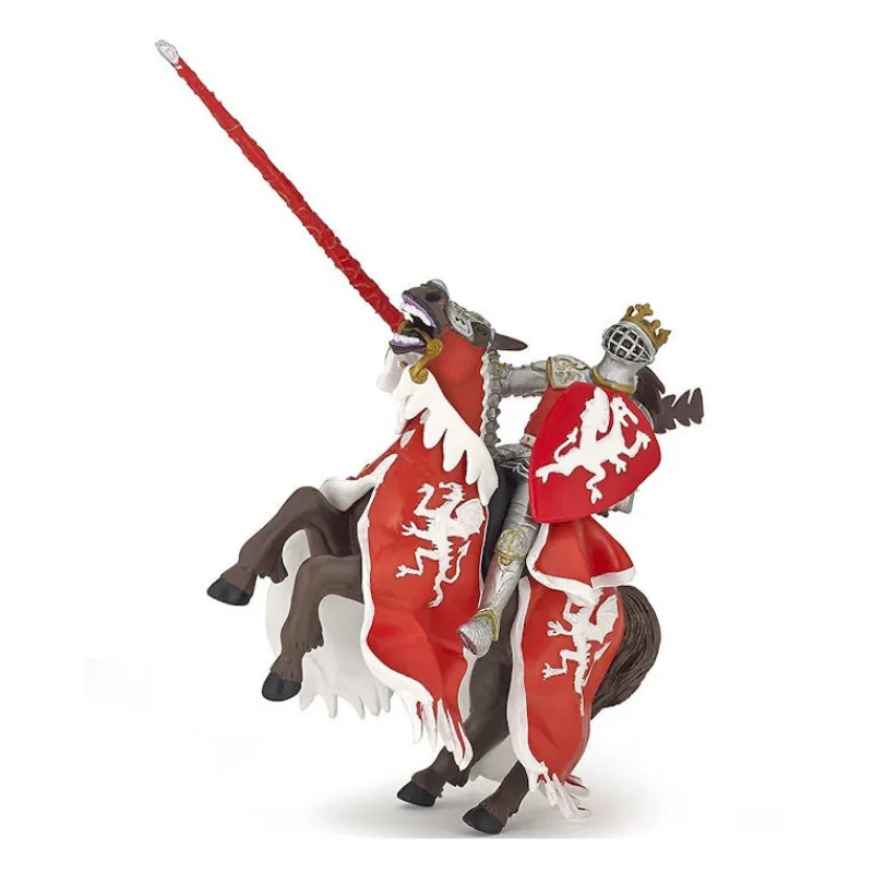 Papo Roi au dragon rouge, figurine 39386< Figurines Papo | Château Fort En Bois