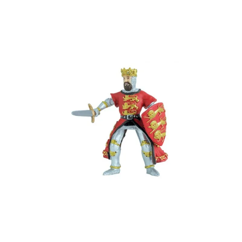 Papo Roi Richard Coeur de Lion rouge, figurine 39338< Figurines Papo | Château Fort En Bois