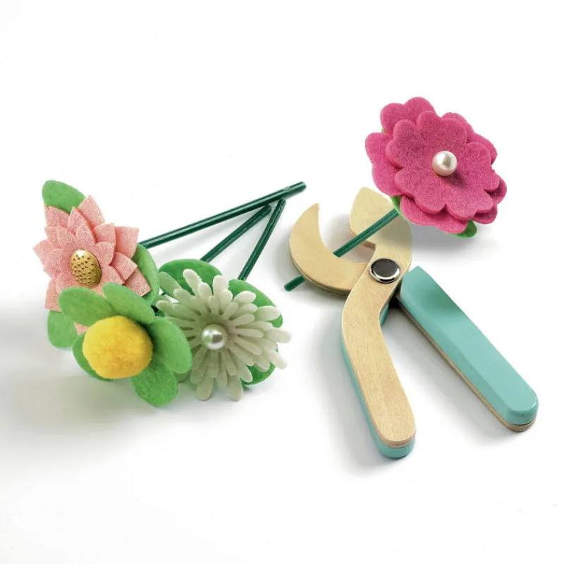 Djeco Rose & Florian, jouer à créer des bouquets de fleurs 5501<Enfant Perles Et Bijoux | Bricolage Enfant