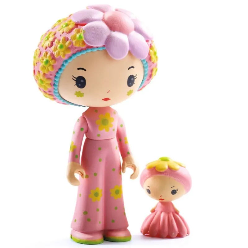 Djeco Rose Tinyroom, chambre pour figurine tinyly de 6963< Tinyly Djeco