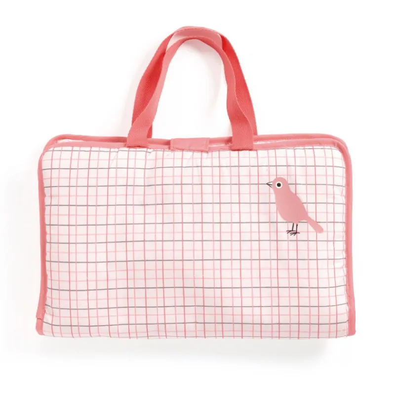 Djeco Sac à langer 'Pink Peak' accessoire pour poupée POMEA de 7850< Poupées, Peluches