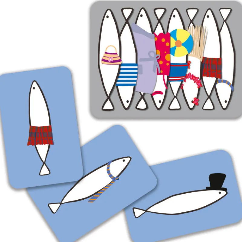 Djeco Sardines, jeu de cartes DJO5161< Jeux De Société
