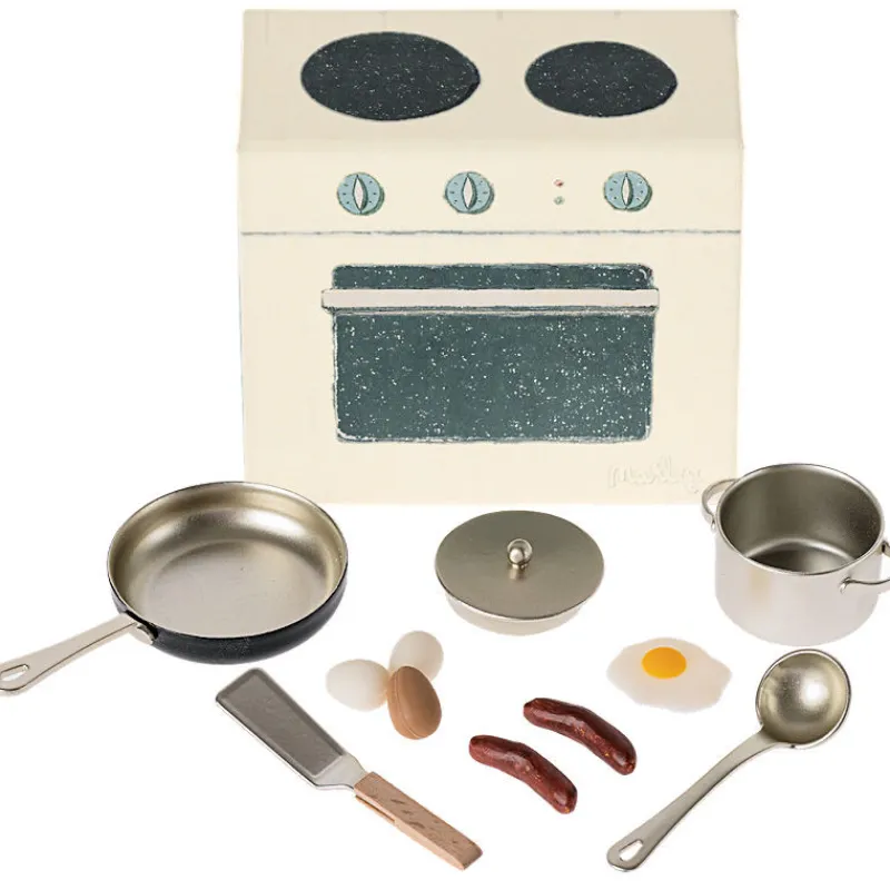 Maileg Set de cuisine pour souris< Maison De Poupées