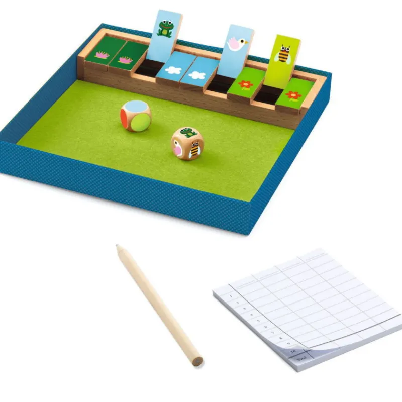 Djeco Shut the box junior, jeu de dés 5233< Jeux De Société