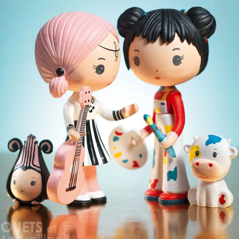 Djeco Sidonie & Zick figurine tinyly 6940< Tinyly Djeco