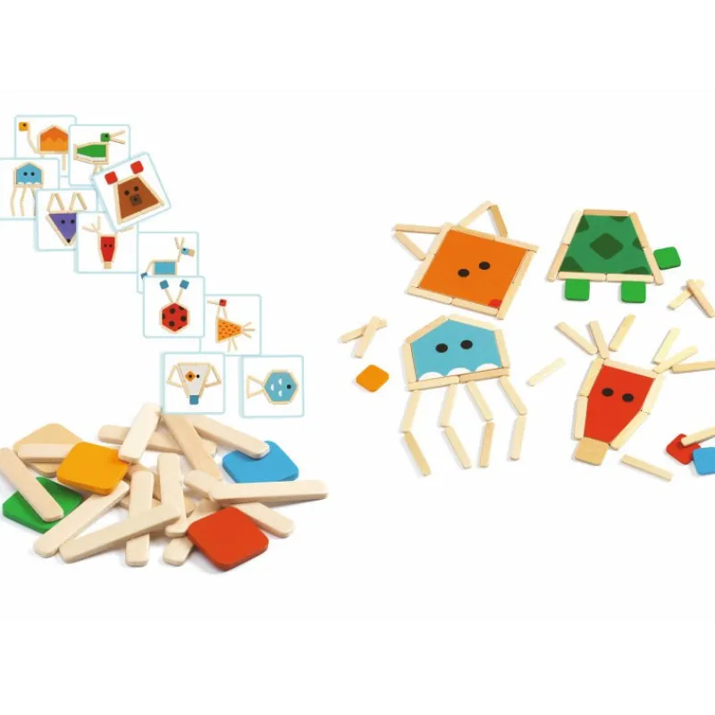 Djeco StickBasic, jeu d'assemblage 6212< Jeux De Société