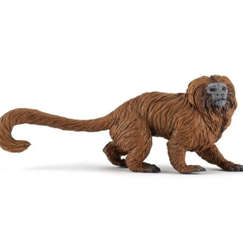 Papo Tamarin lion doré, figurine 50227< Figurines Papo | Ferme En Bois, Centre Équestre Et Zoo