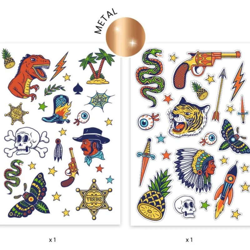 Djeco Tatouages Bang Bang 9577<Enfant Tatouages Enfants, Maquillage