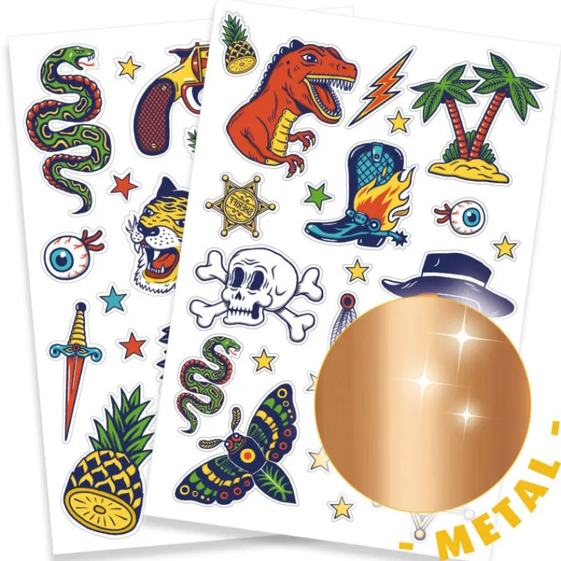 Djeco Tatouages Bang Bang 9577<Enfant Tatouages Enfants, Maquillage