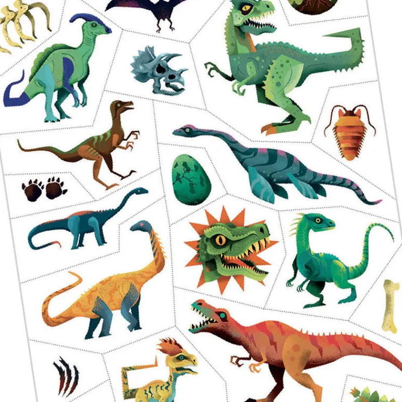 Djeco Tatouages 'Dino Club' 9598<Enfant Tatouages Enfants, Maquillage