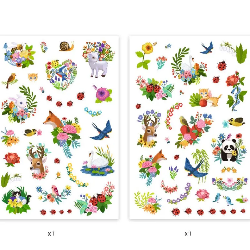 Djeco Tatouages 'Happy Spring' 9591<Enfant Tatouages Enfants, Maquillage