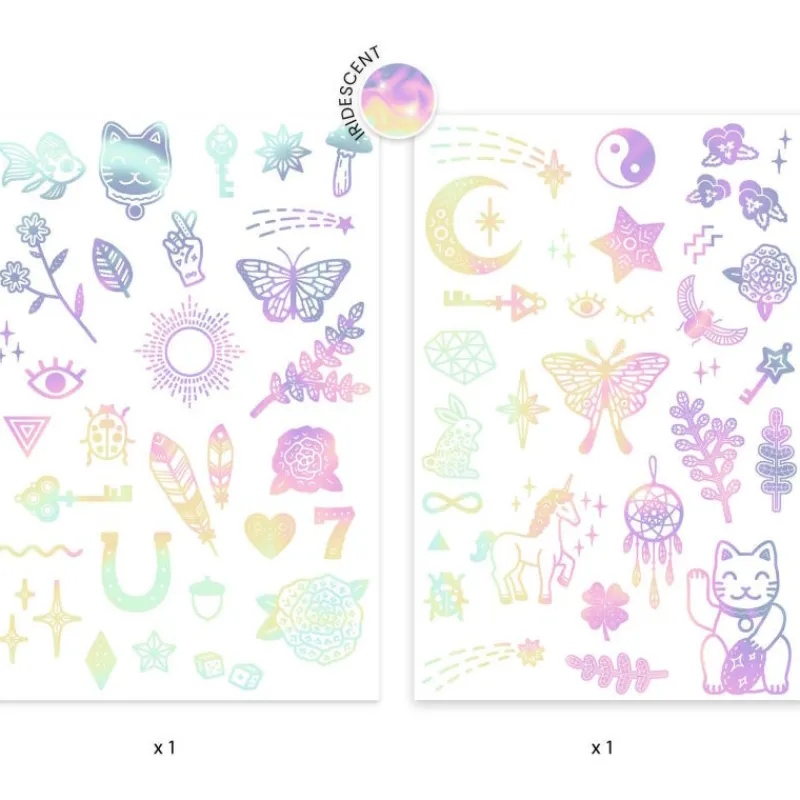 Djeco Tatouages 'Lucky charms' 9596<Enfant Tatouages Enfants, Maquillage
