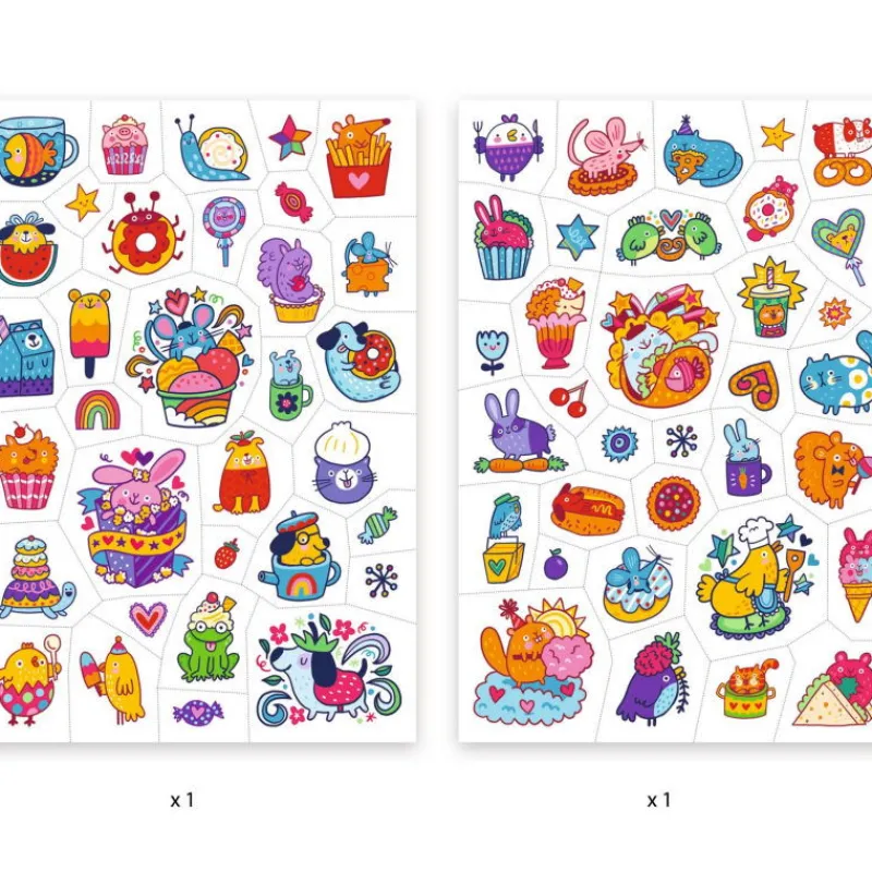 Djeco Tatouages 'Mimi sweet' 9612<Enfant Tatouages Enfants, Maquillage