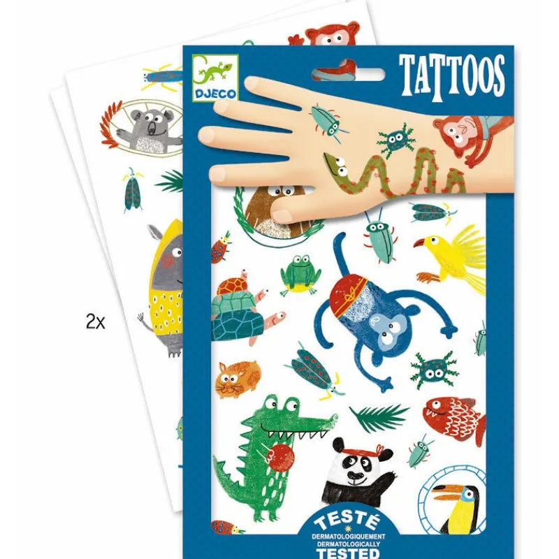 Djeco Tatouages 'Museaux' 9576<Enfant Tatouages Enfants, Maquillage