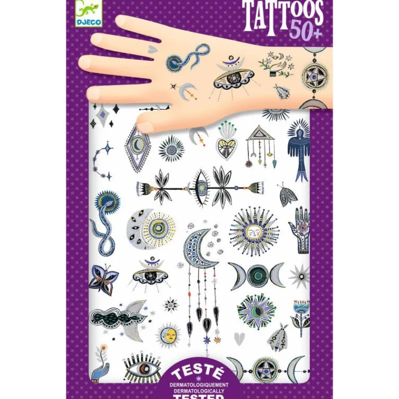 Djeco Tatouages 'Wicca' 9252<Enfant Tatouages Enfants, Maquillage
